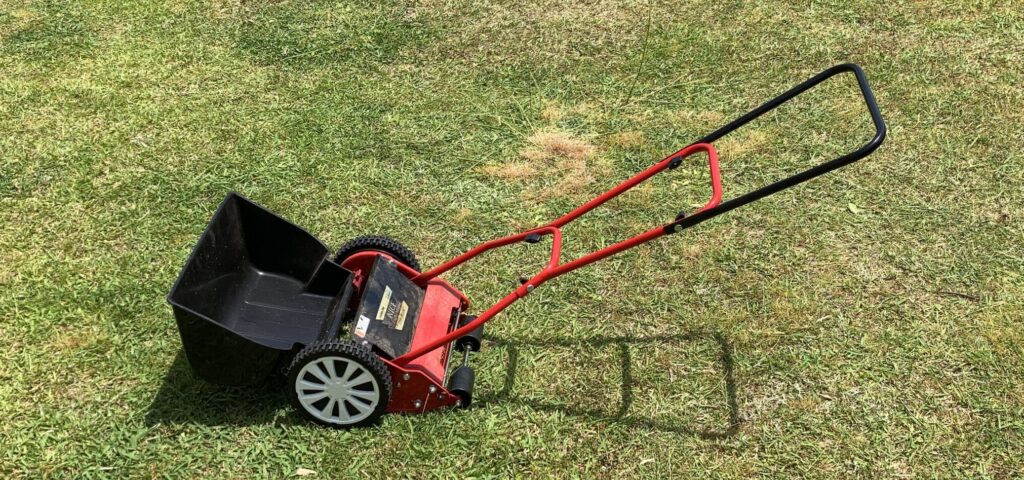キンボシ ナイスイーグルモアー 手動式芝刈り機 刈幅25cm